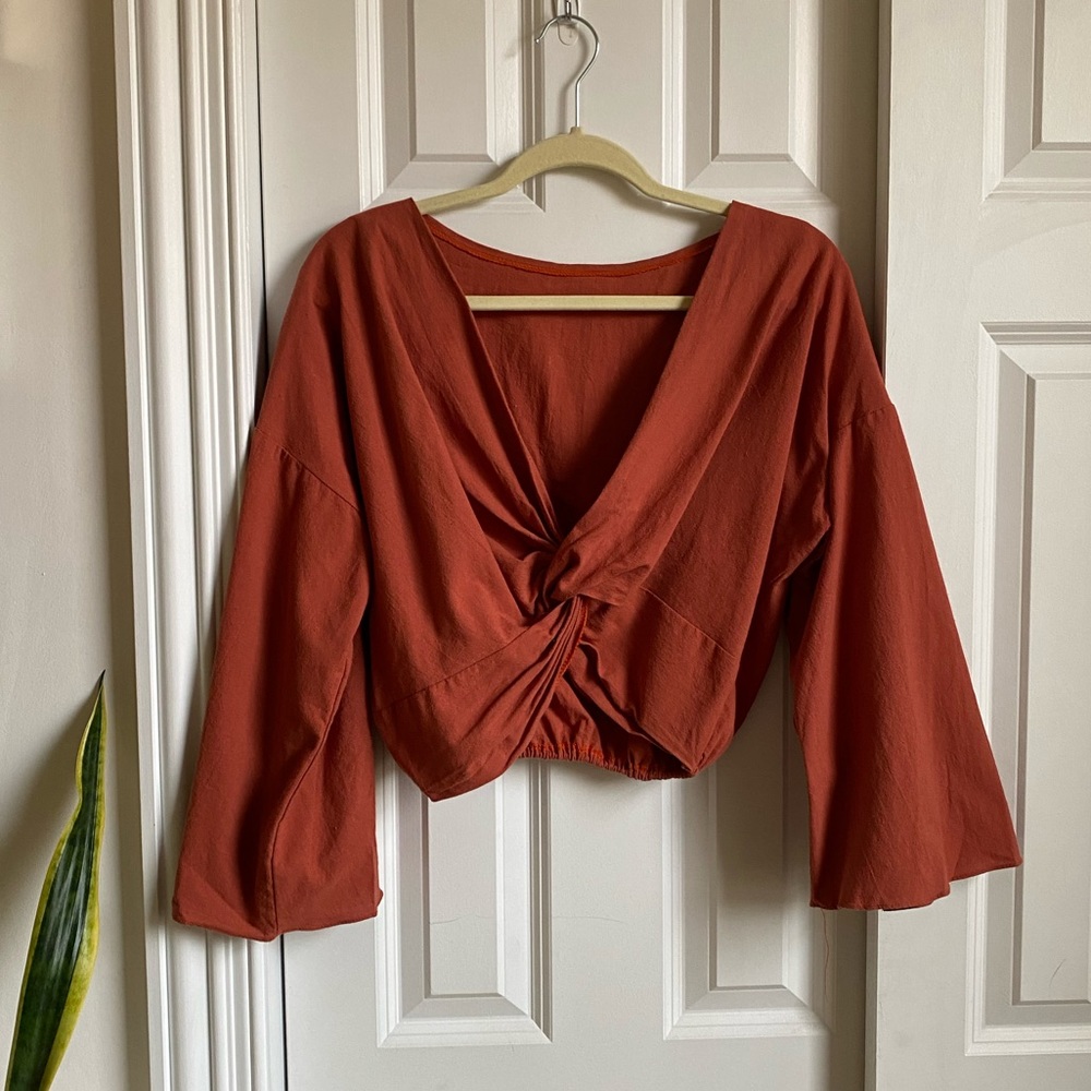 Twist Front Long Sleeve